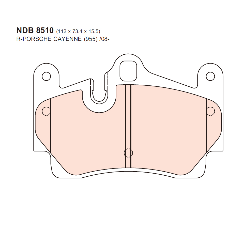 Cayenne 955 / 17Z / 18Z (หลัง) - Nexzter ProSpec