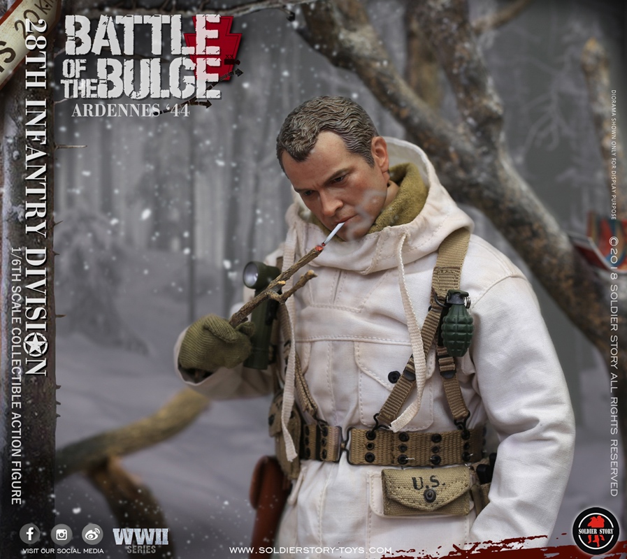 Soldier Story SS-111 WWII Series 28th Infantry Division 1/6 Battle of the Bulge - Ardennes '44