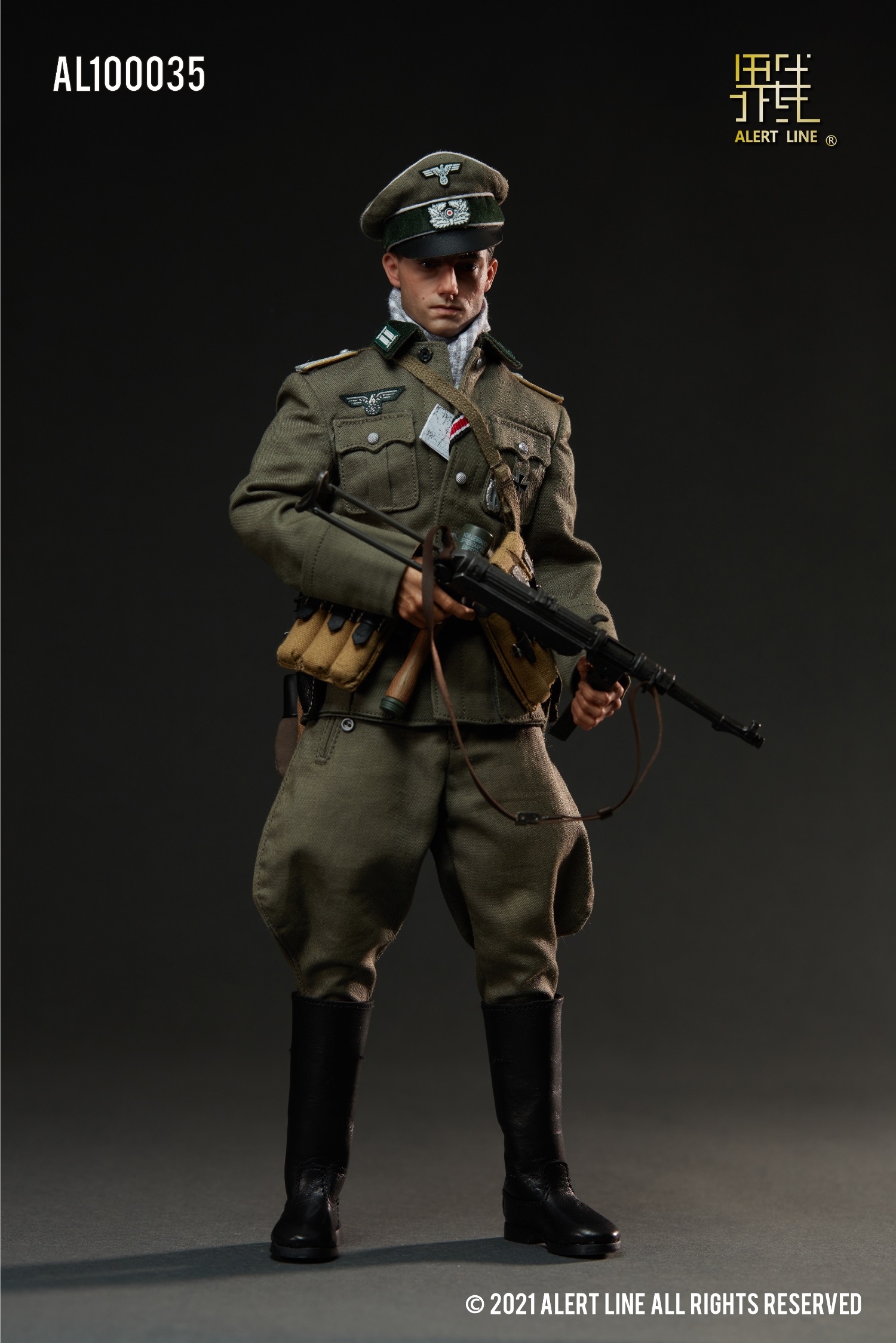 Alert Line AL100035 1/6 WWII German Army Officer