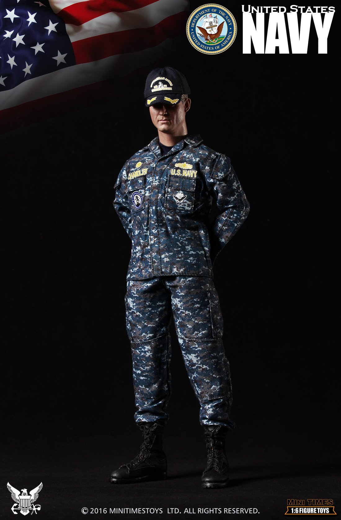 Mini Time M007 United States Navy