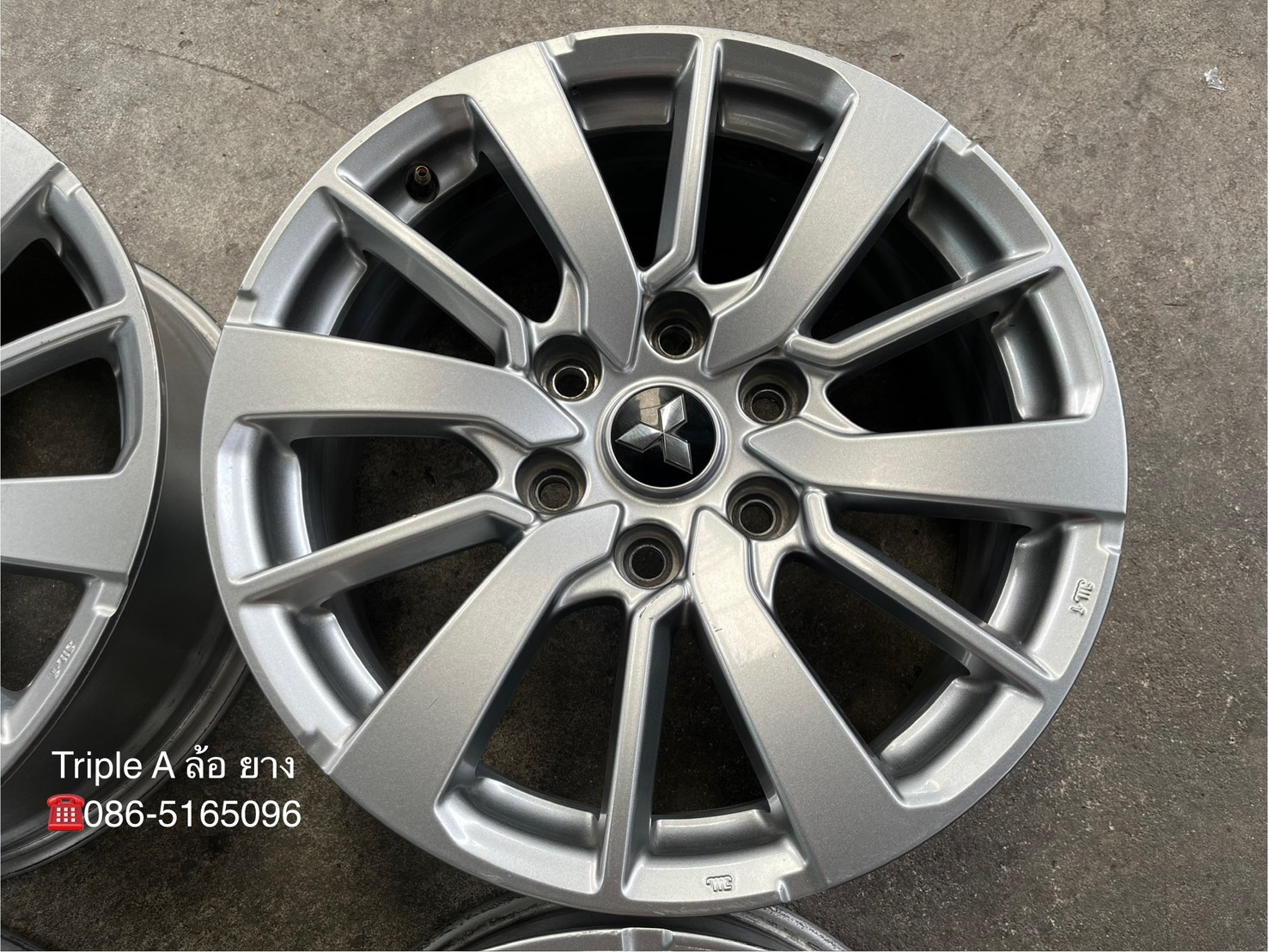 ✨ล้อแม็ก 6รู139✨Mitsu Pajero ขอบ 18💖สภาพดี💖