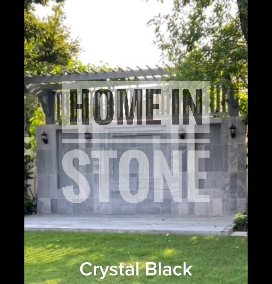 Crystal Black 30x60cm Stone for pool