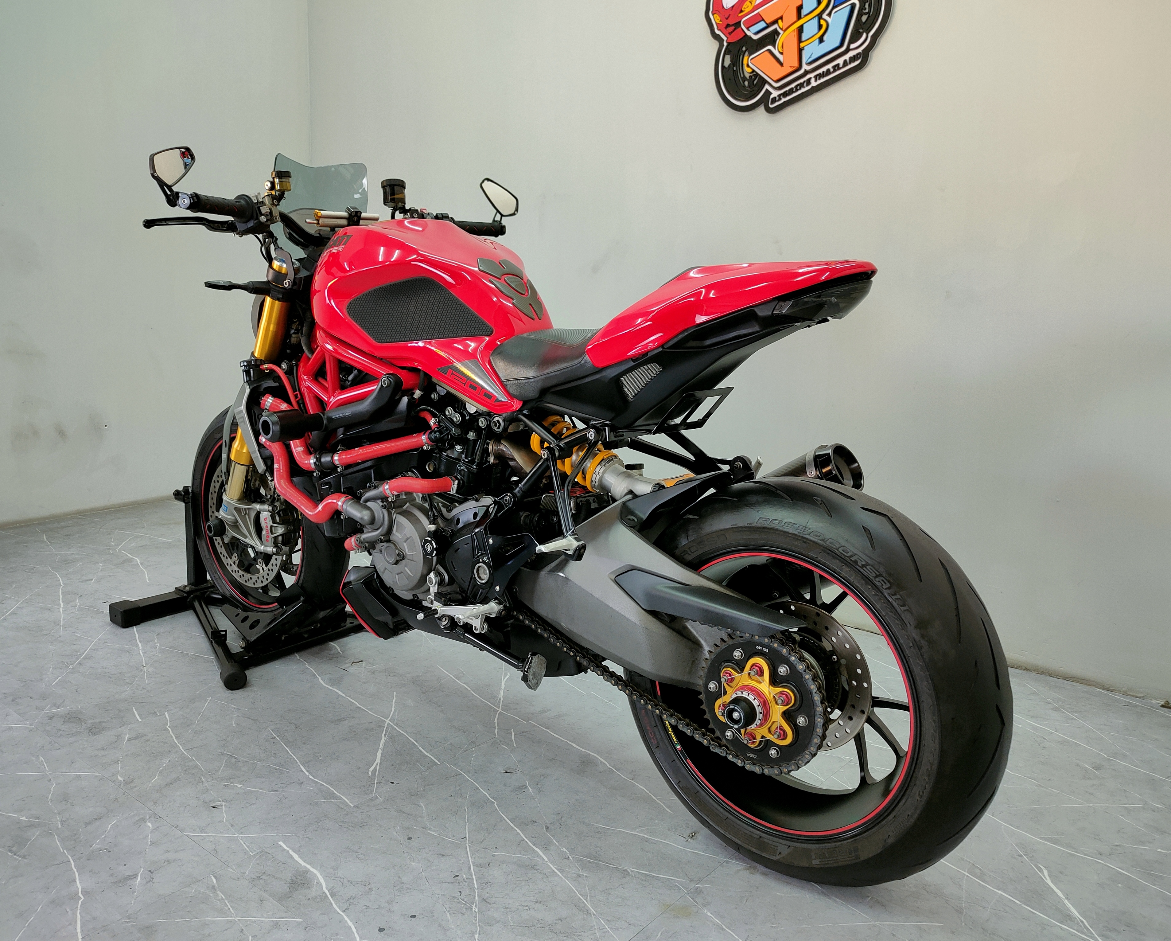 ไม่กี่คันในไทย...Rare จนนับคันได้‼️ DUCATI MONSTER1200S 💢แต่งตัวR+Map Race💢 Gen2 ปี2017 แท้ล้อ Machesini ของแต่งแน่นทั้งคัน 😎