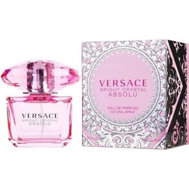 (แท้100%) Versace bright crystal absolu 90ml กล่องซีล