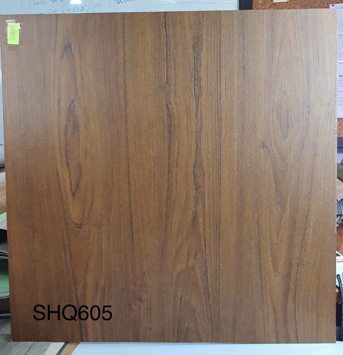 la la shop วอลเปเปอร์ลายไม้ น้ำตาลแดง ขนาด 60cm*1m