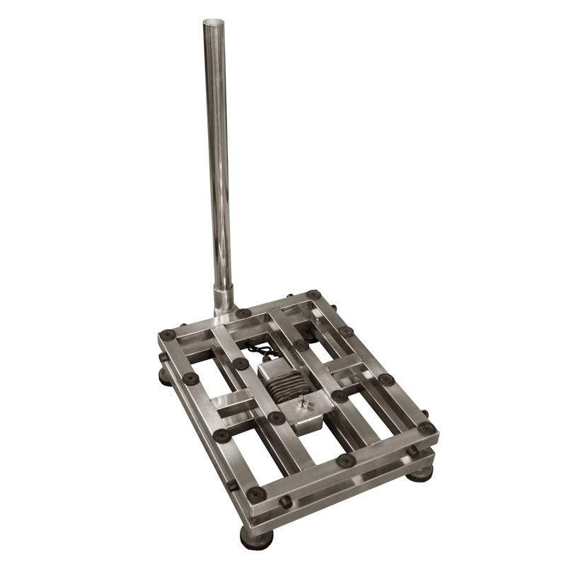 เครื่องชั่งดิจิตอลชนิดวางพื้นกันน้ำ ตรา AV (AVENUE) รุ่น AAW-SS แท่นชั่ง 40*50 ซม.พิกัด 150 กก.