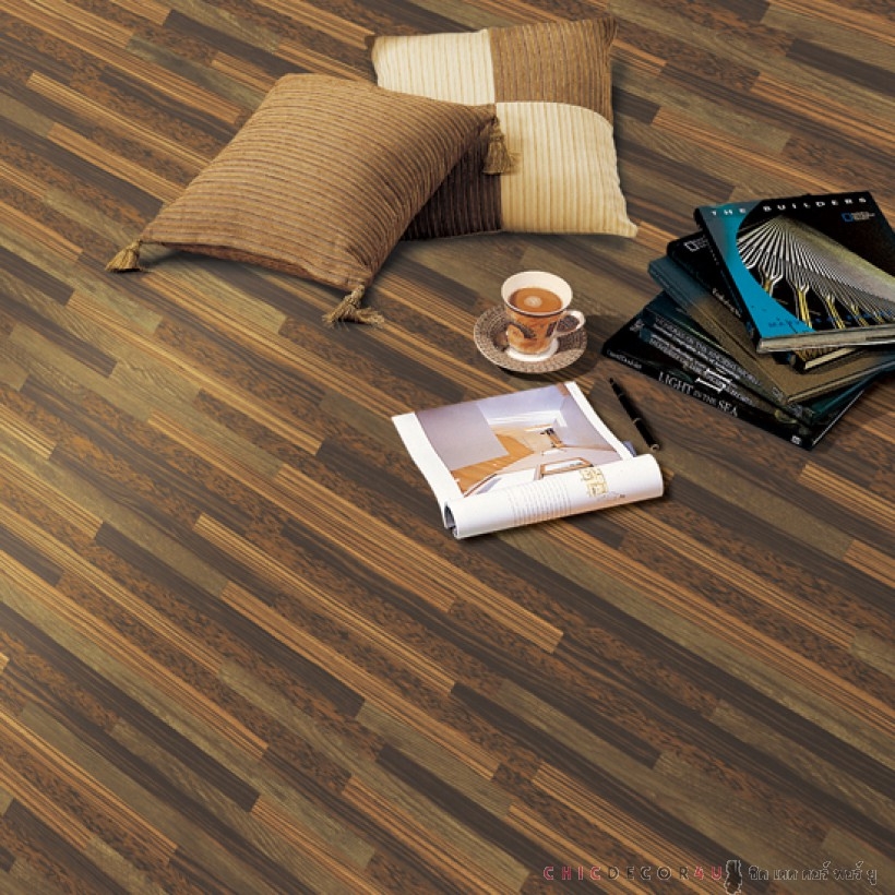 พีวีซีปูพื้น ลายไม้น้ำตาลเข้มดำ layer – dark brown JP-006 หน้ากว้าง 100 ซม หนา 0.6 มม ยาวเมตรละ