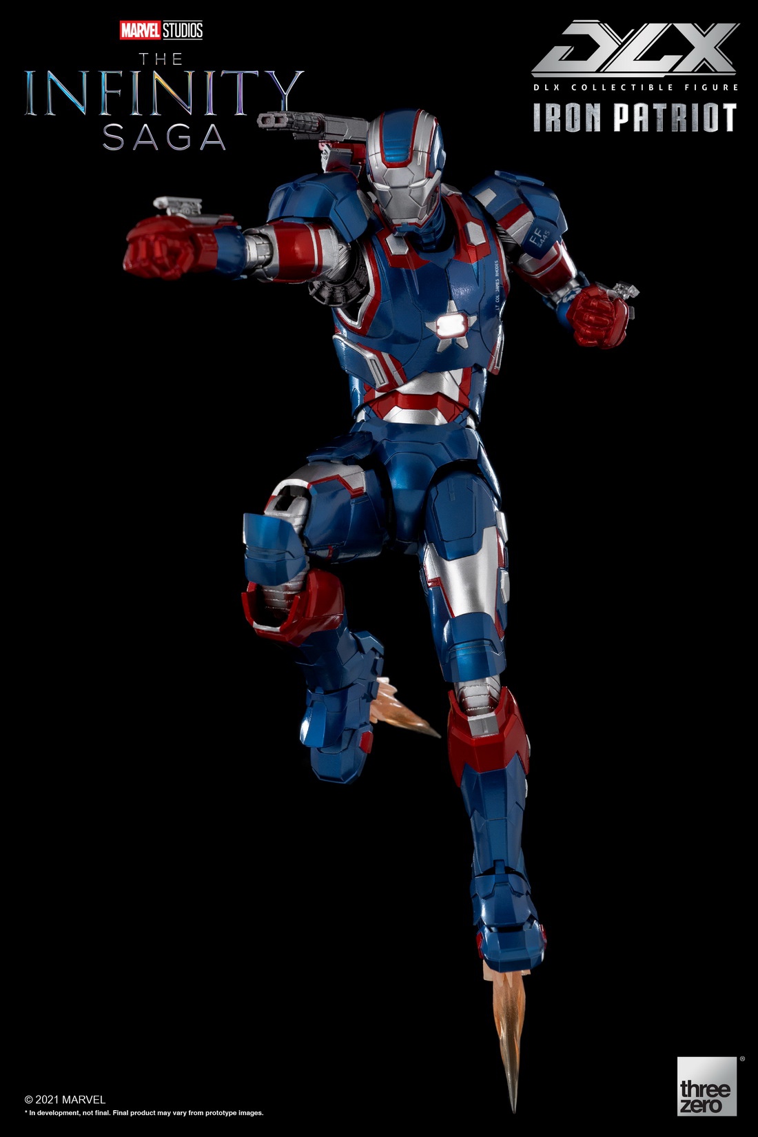threezero 3Z02570C0 DLX The Infinity Saga - Iron Patriot