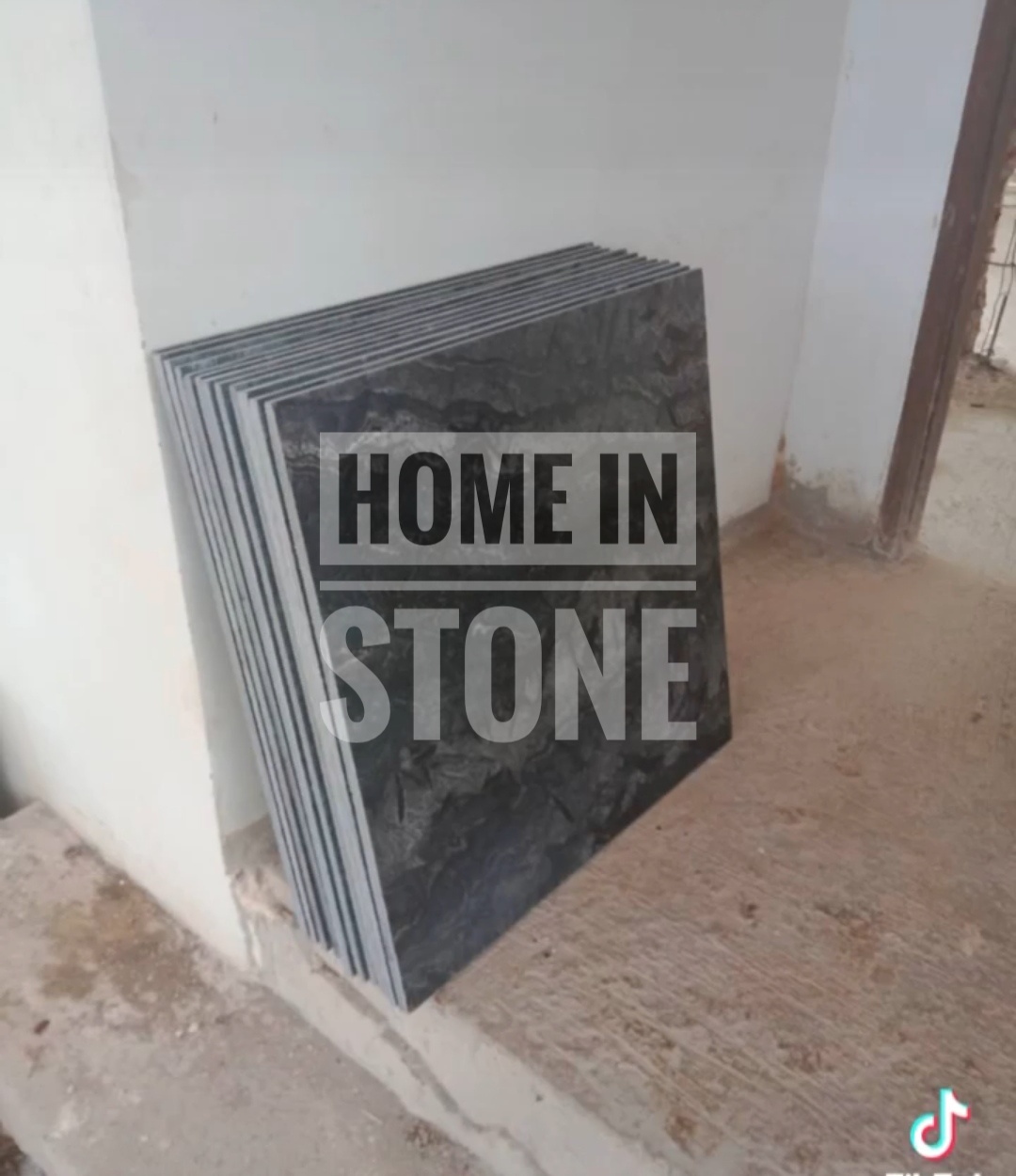 Silver grey Polish หินธรรมชาติ แต่งบ้าน