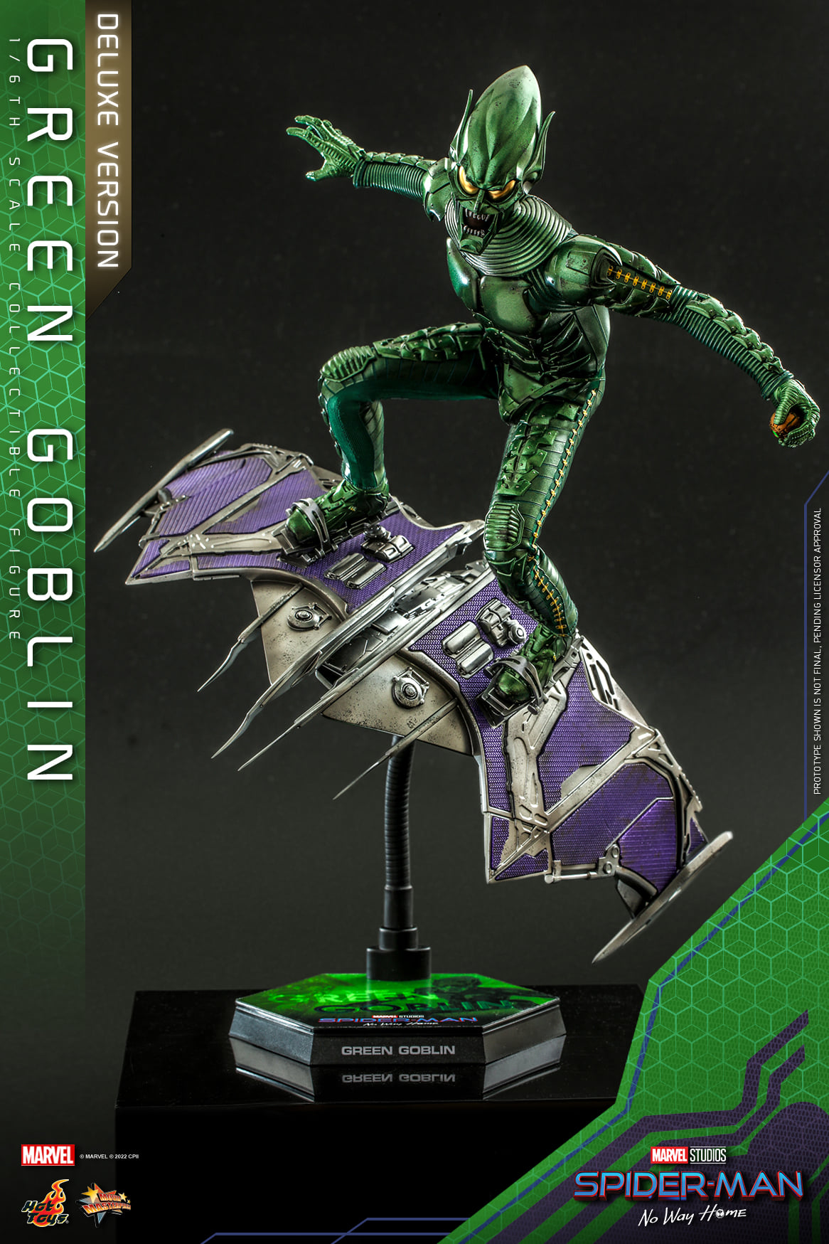 Hot Toys MMS631 1/6 Spider-Man: No Way Home - Green Goblin (Deluxe Version)