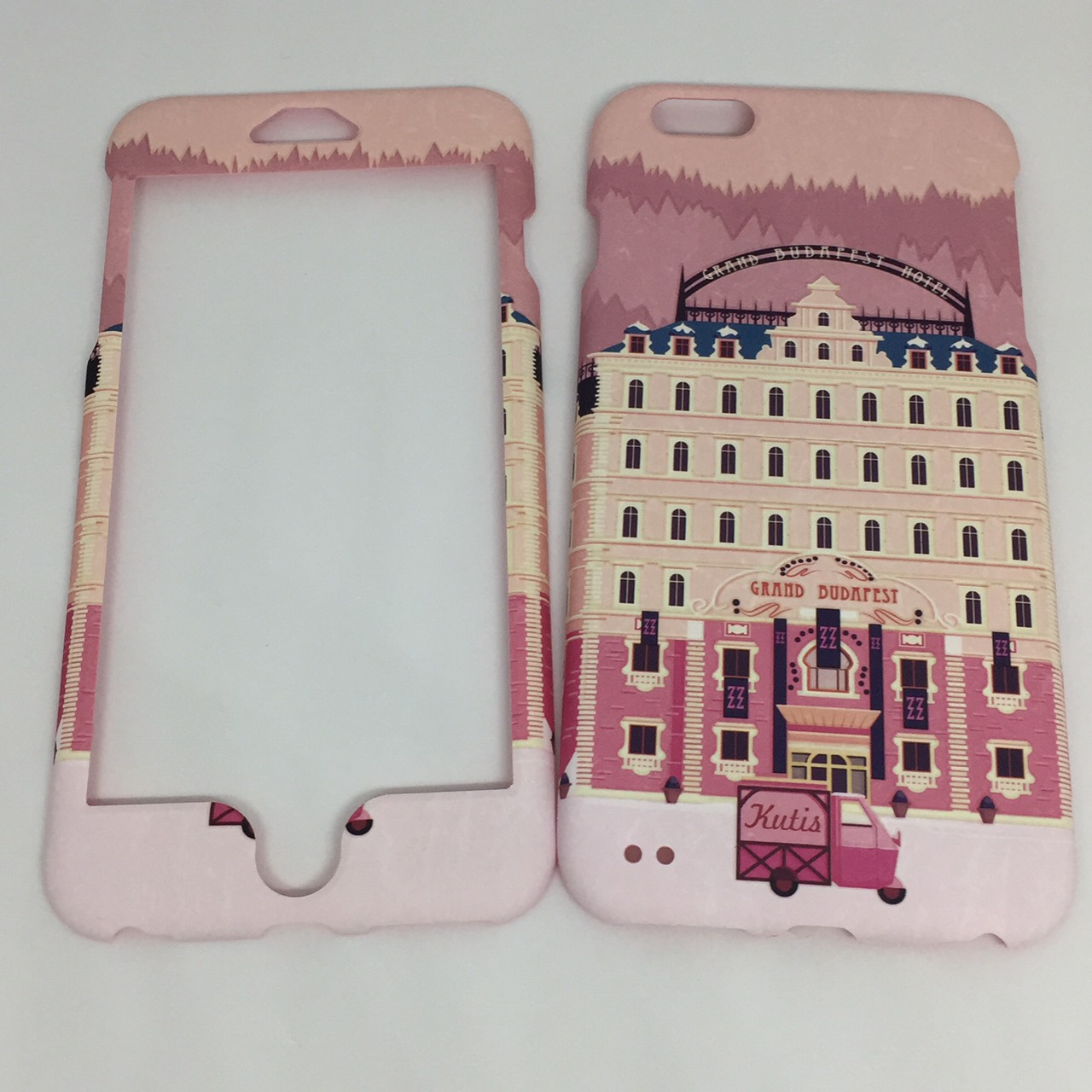 เคสคูทิส (Kutis) ไอโฟน6พลัส,6Sพลัส(ลายโรงแรมGrand Budapest)มาใหม่