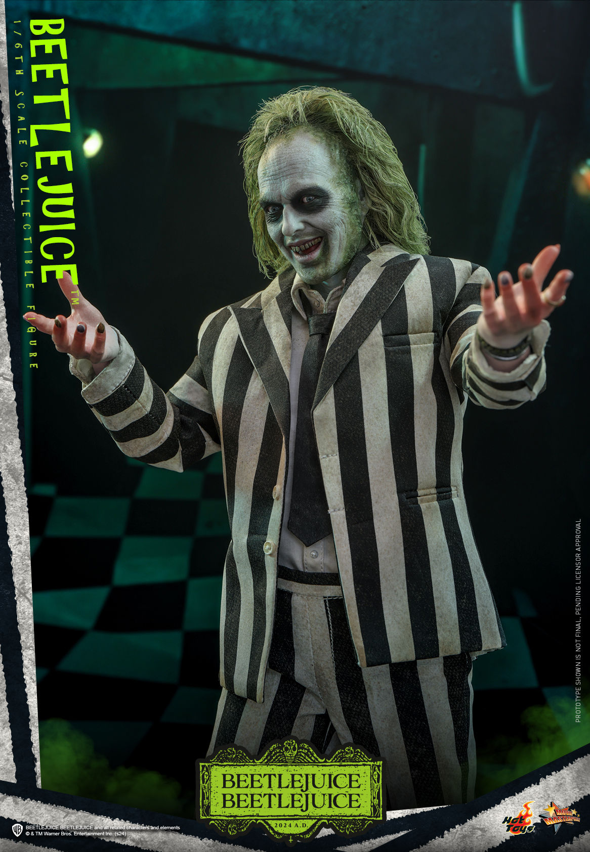 Hot Toys MMS767 Beetlejuice Beetlejuice - Beetlejuice