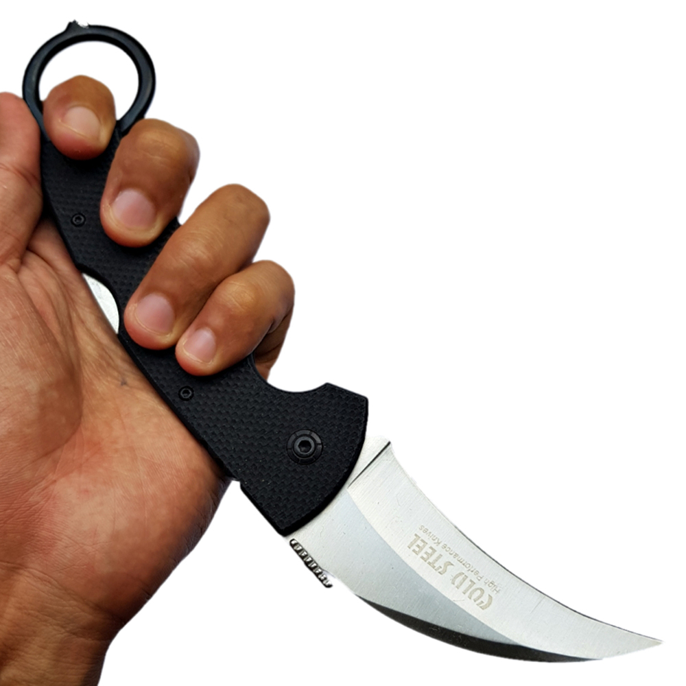 มีดคารัมบิต มีดพับ Cold Steel Tiger Claw Karambit Knives ขนาด 9.1 นิ้ว (23.2 ซม.)