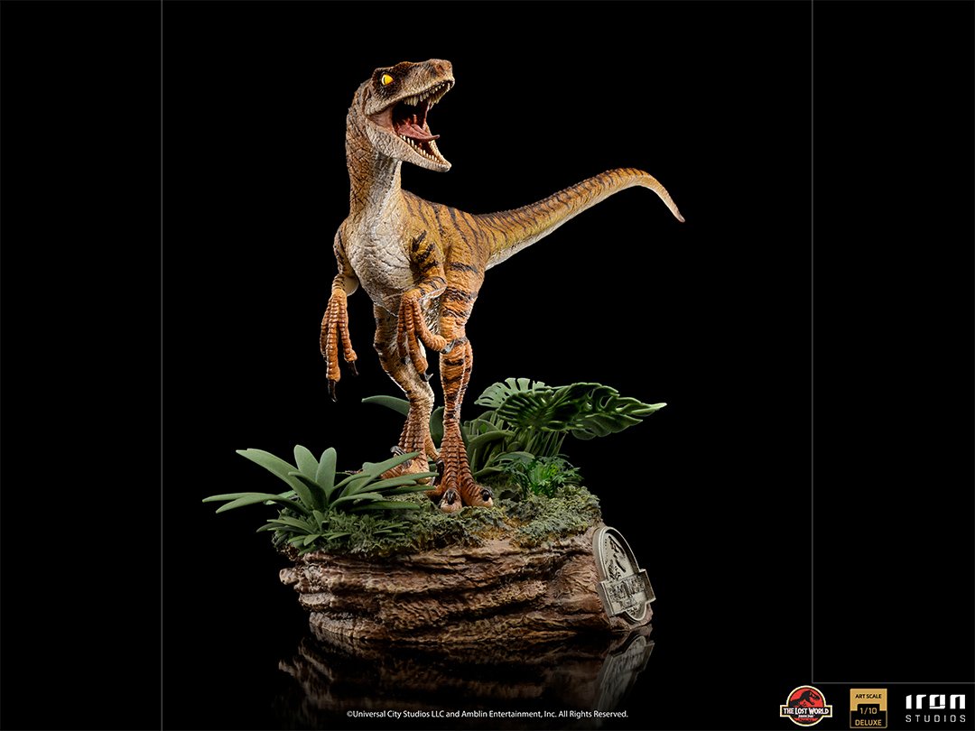 Iron Studios Deluxe Art Scale 1/10 The Lost World: Jurassic Park - Velociraptor