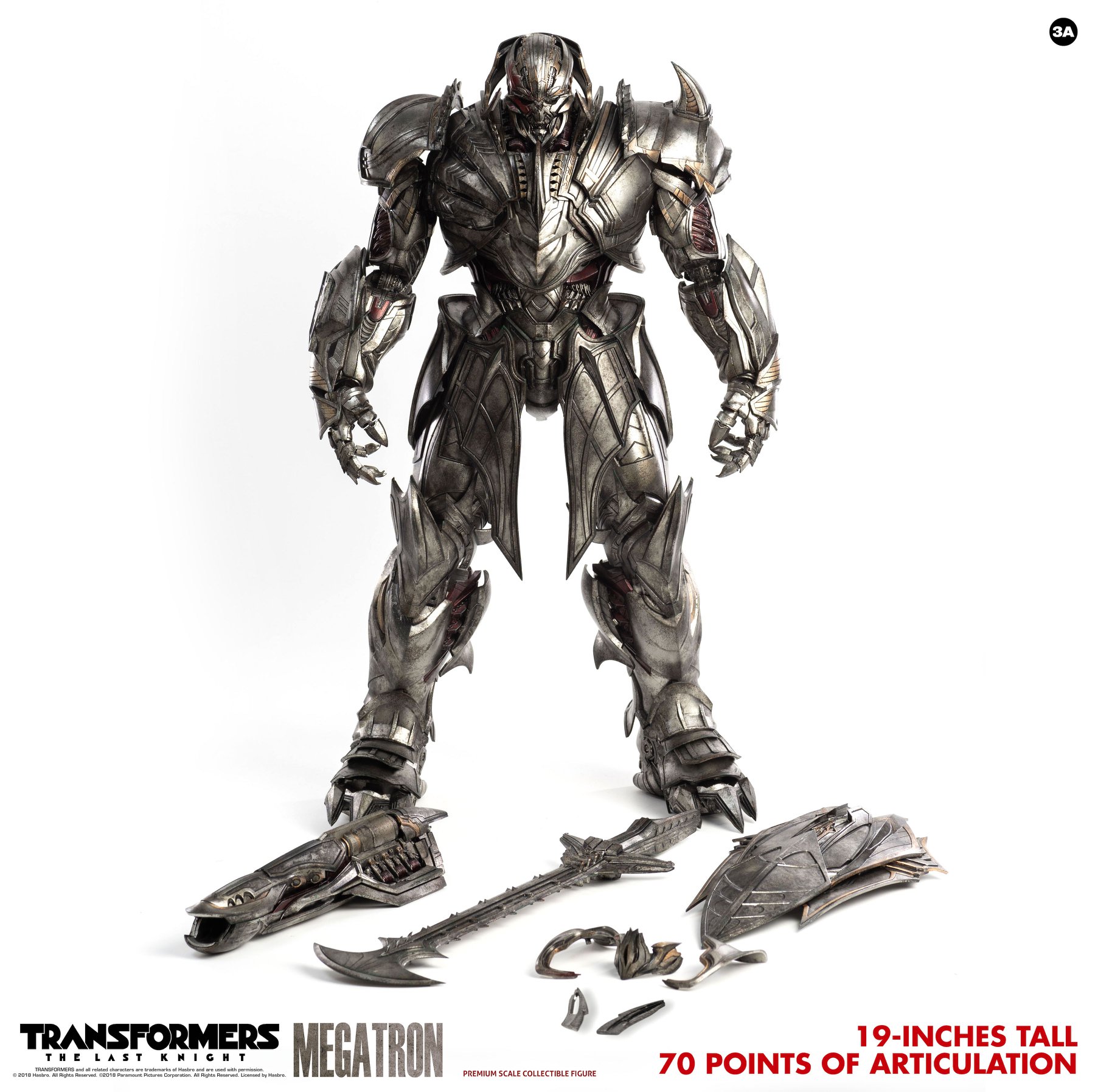 3A TOYS 3A18103 TRANSFORMERS: THE LAST KNIGHT - MEGATRON
