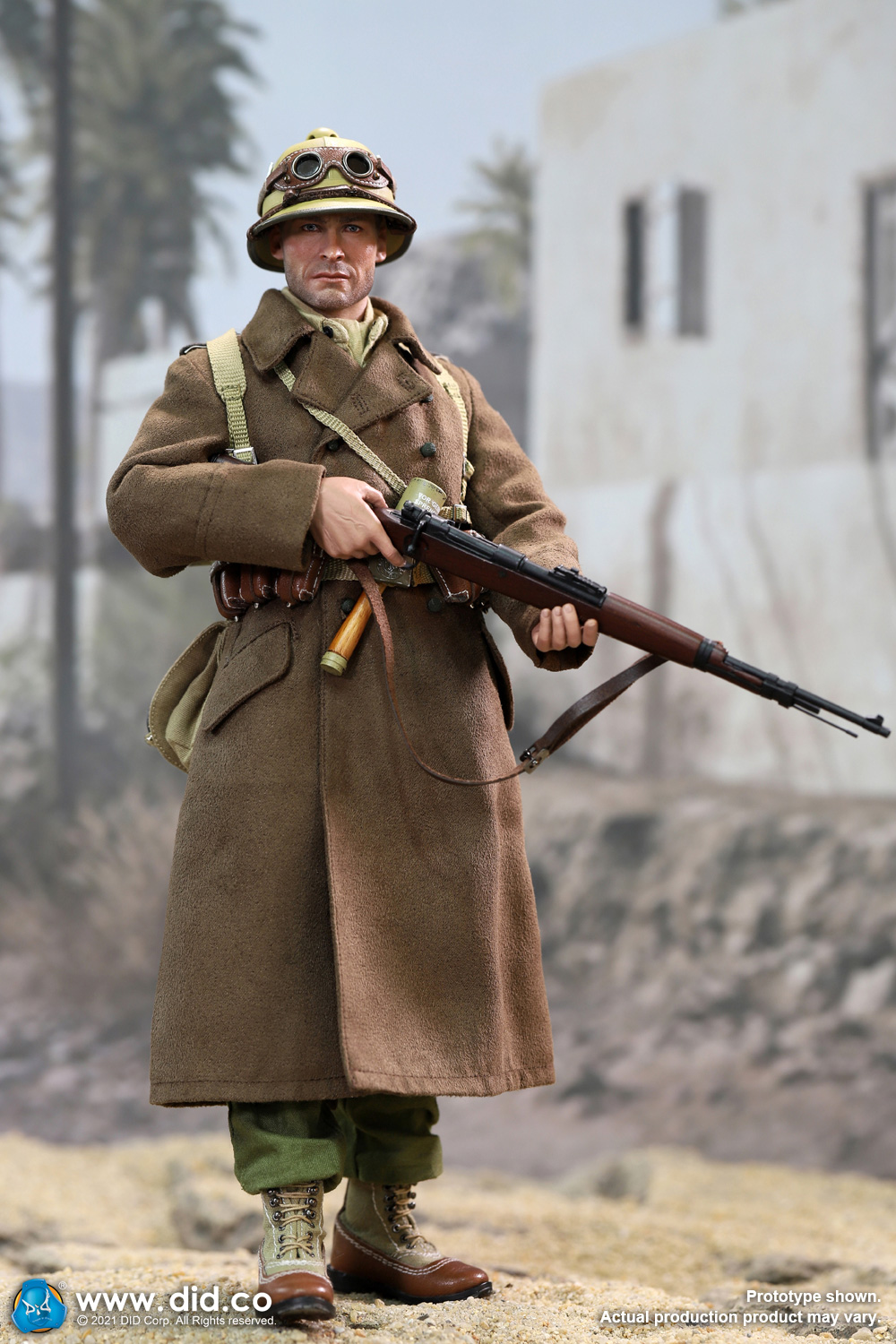 DID D80152 1/6 WWII German Africa Corps WH infantry "Burk"