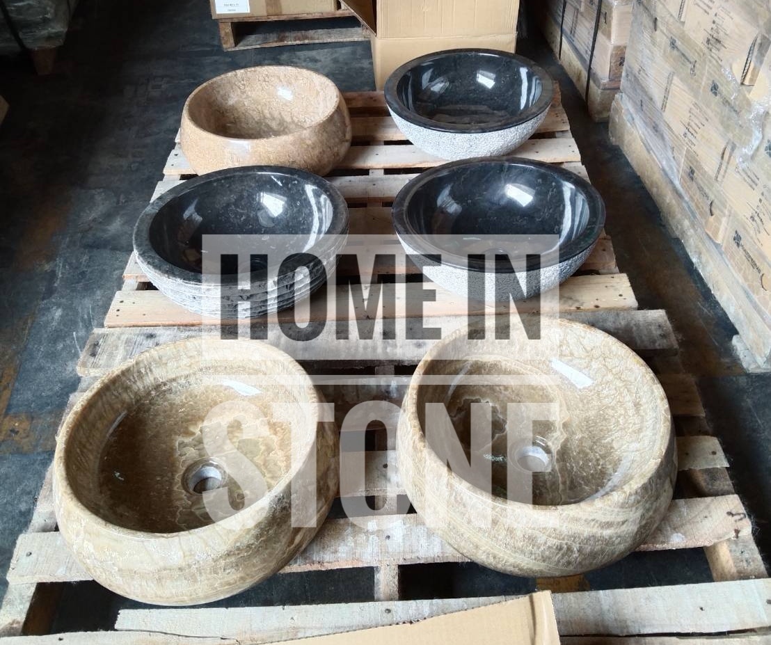 อ่างล้างหน้าหินธรรมชาติเข้าใหม่สวยสุดๆ