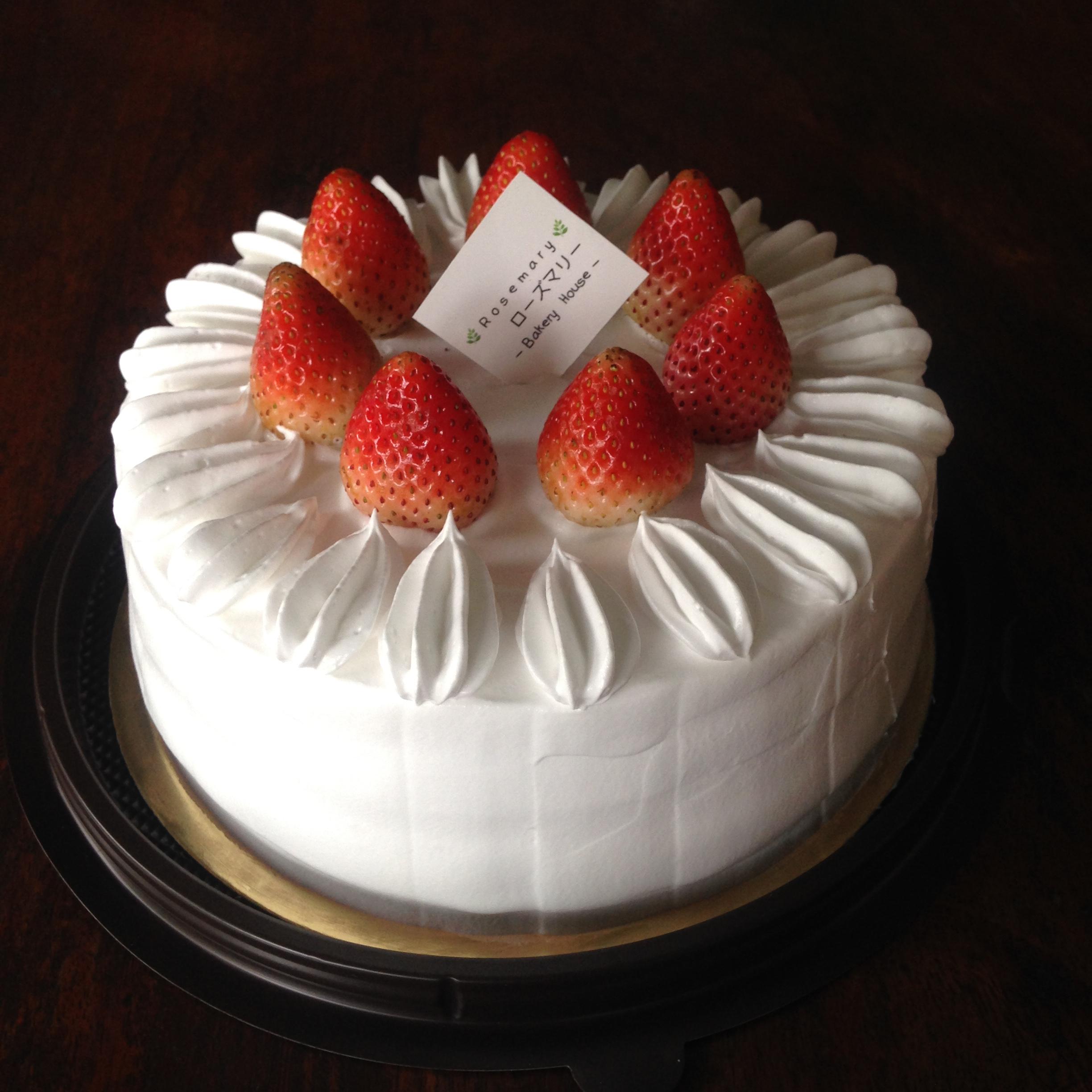 🍓 สตรอว์เบอร์รี่ชอร์ทเค้ก 🍓 (2 ปอนด์) Angel Strawberries ShortCake (2 Pound / 7" x 7") 3 ชั้น