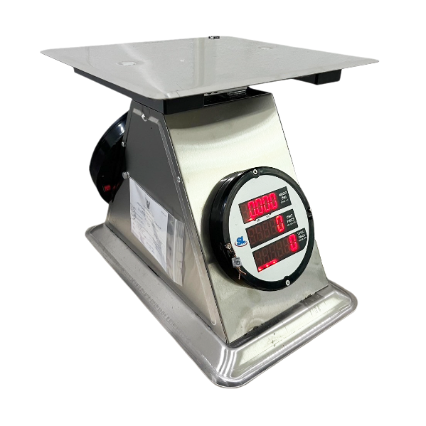 เครื่องชั่งดิจิตอลคำนวณราคา SL รุ่น SL-136 พิกัด 150 กก. สเตนเลส