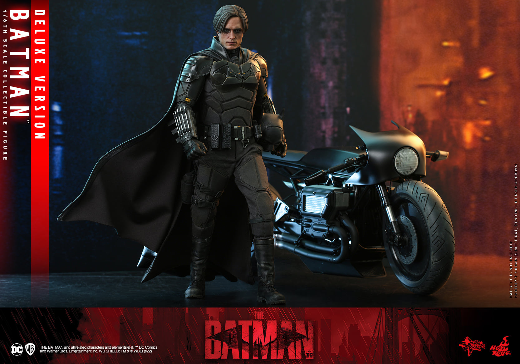 Hot Toys MMS639 1/6 The Batman - Batman (Deluxe Version)