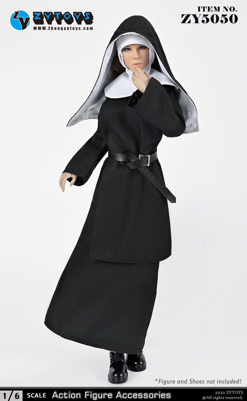 ZY TOYS ZY5050 1/6 Nun Clothes Set