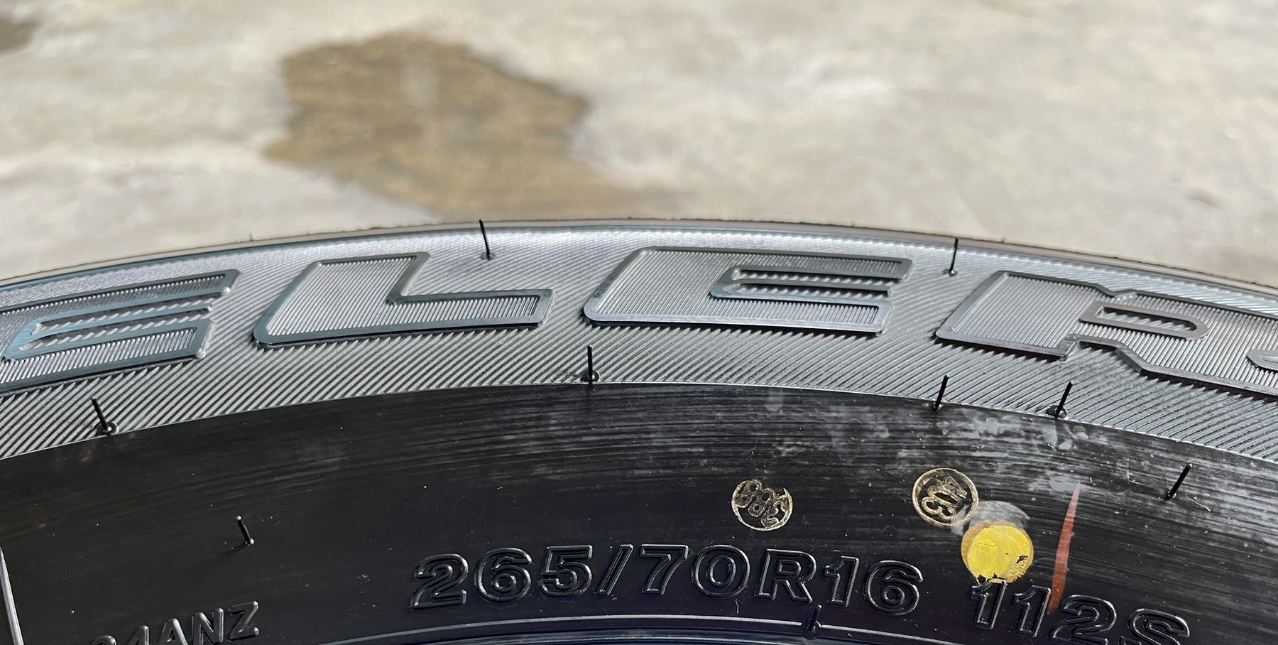 ✨ยางป้ายแดง✨265-70-16 Bridgestone💖สวยกริ๊บ🚘เหมาะสำหรับ รถกระบะตัวสูง และ SUV