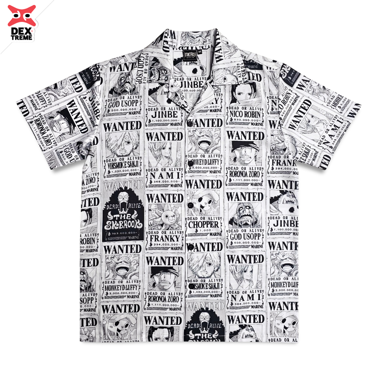 เสื้อฮาวายวันพีซ Hawaii shirt One Piece Wanted