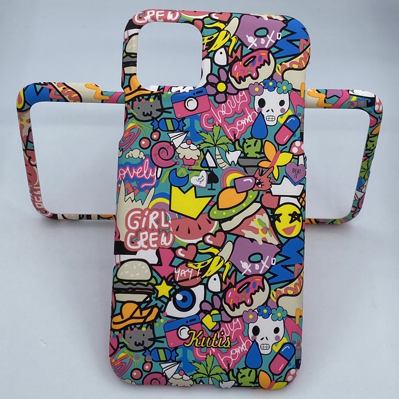 เคสคูทิส(Kutis)เคสไอโฟน11MAX(ลายStreet)มาใหม่ เคสประกบหน้า-หลัง เคสเรืองแสง เคสลายวินเทจ ร้านSuperhero Klongthom