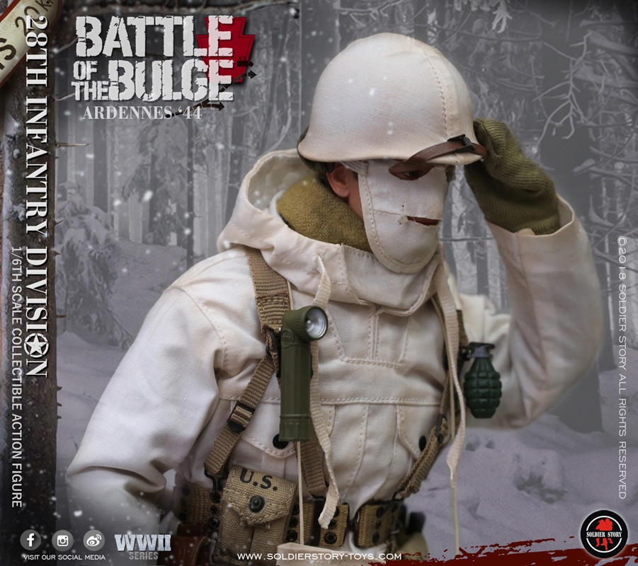 Soldier Story SS-111 WWII Series 28th Infantry Division 1/6 Battle of the Bulge - Ardennes '44