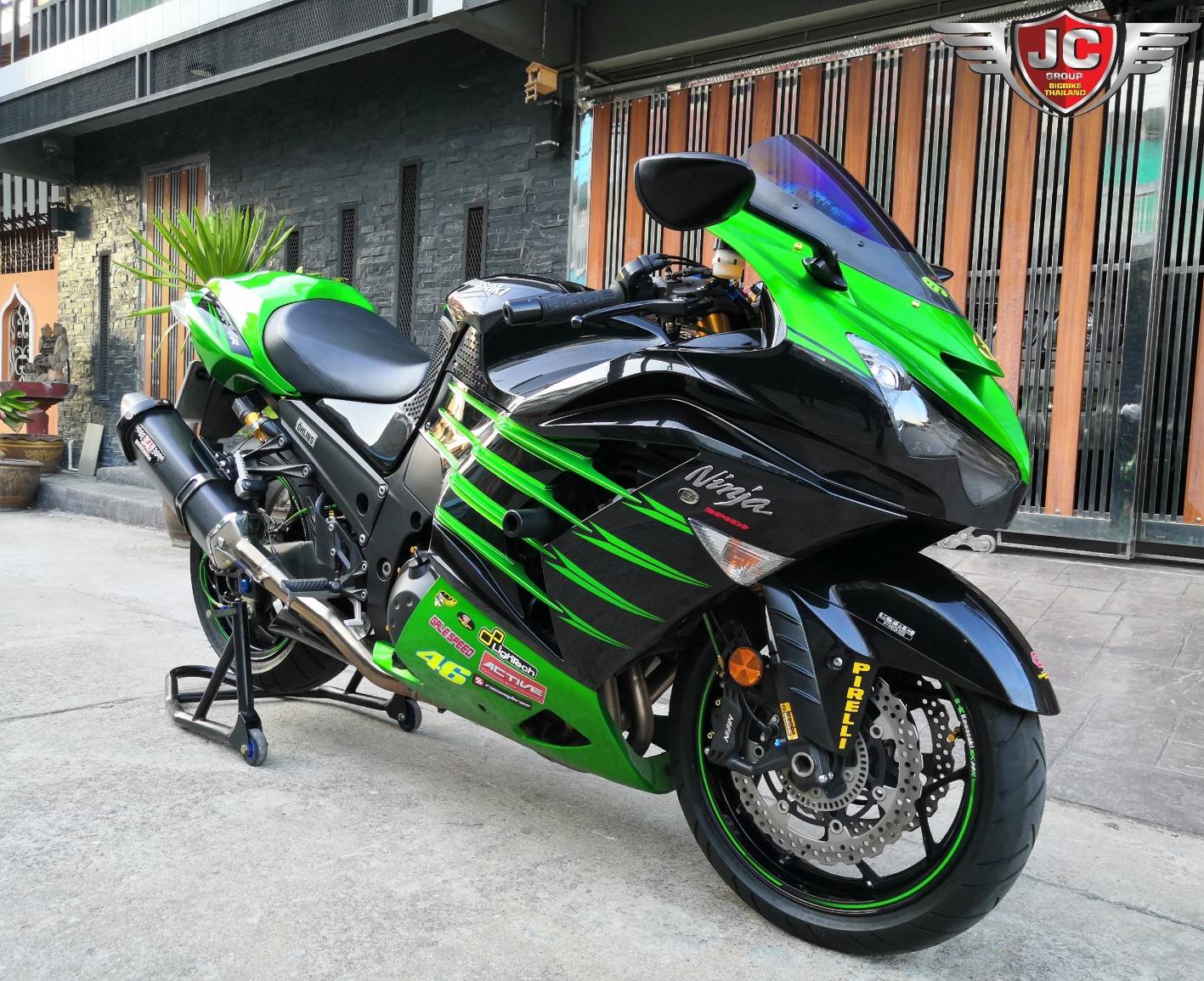 Kawasaki Ninja ZX14R ปี 2015 ตัวพิเศษ✨Ohlins Edition✨ ของแต่งเพียบ
