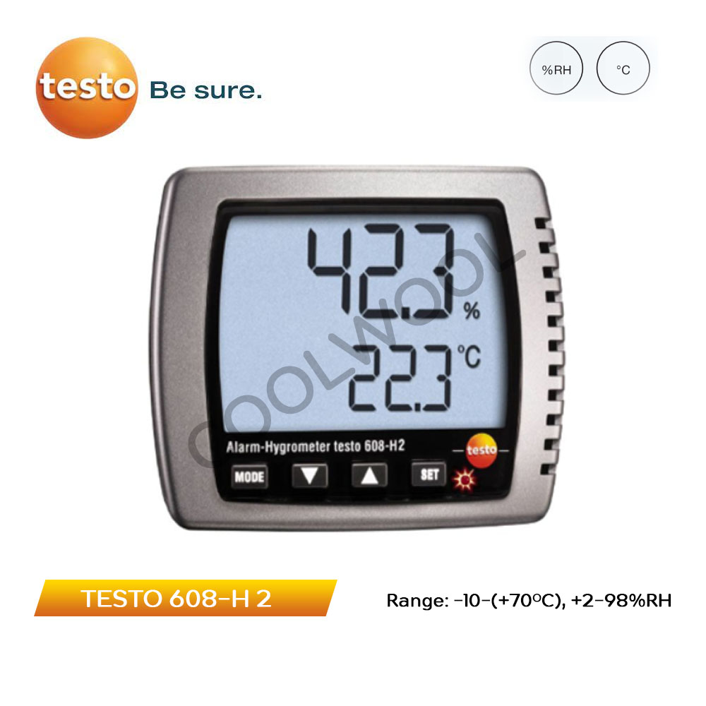 เครื่องวัดความความชื้นและอุณหภูมิ Hygrometer-Testo