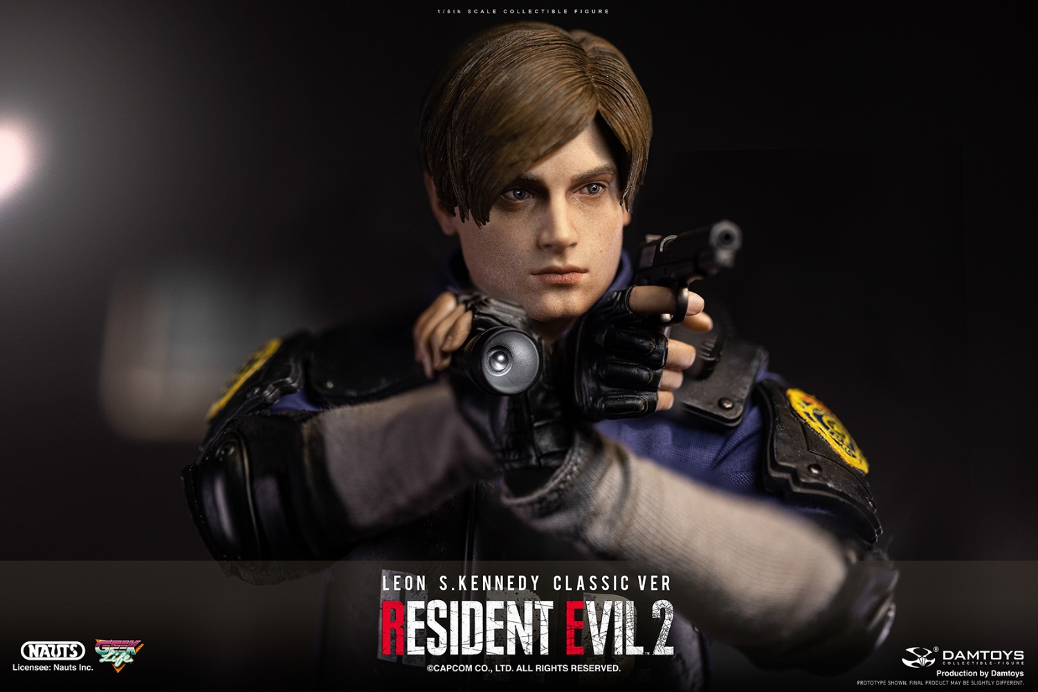 DAMTOYS DMS037 1/6 RESIDENT EVIL 2 - LEON S.KENNEDY (CLASSIC VER)