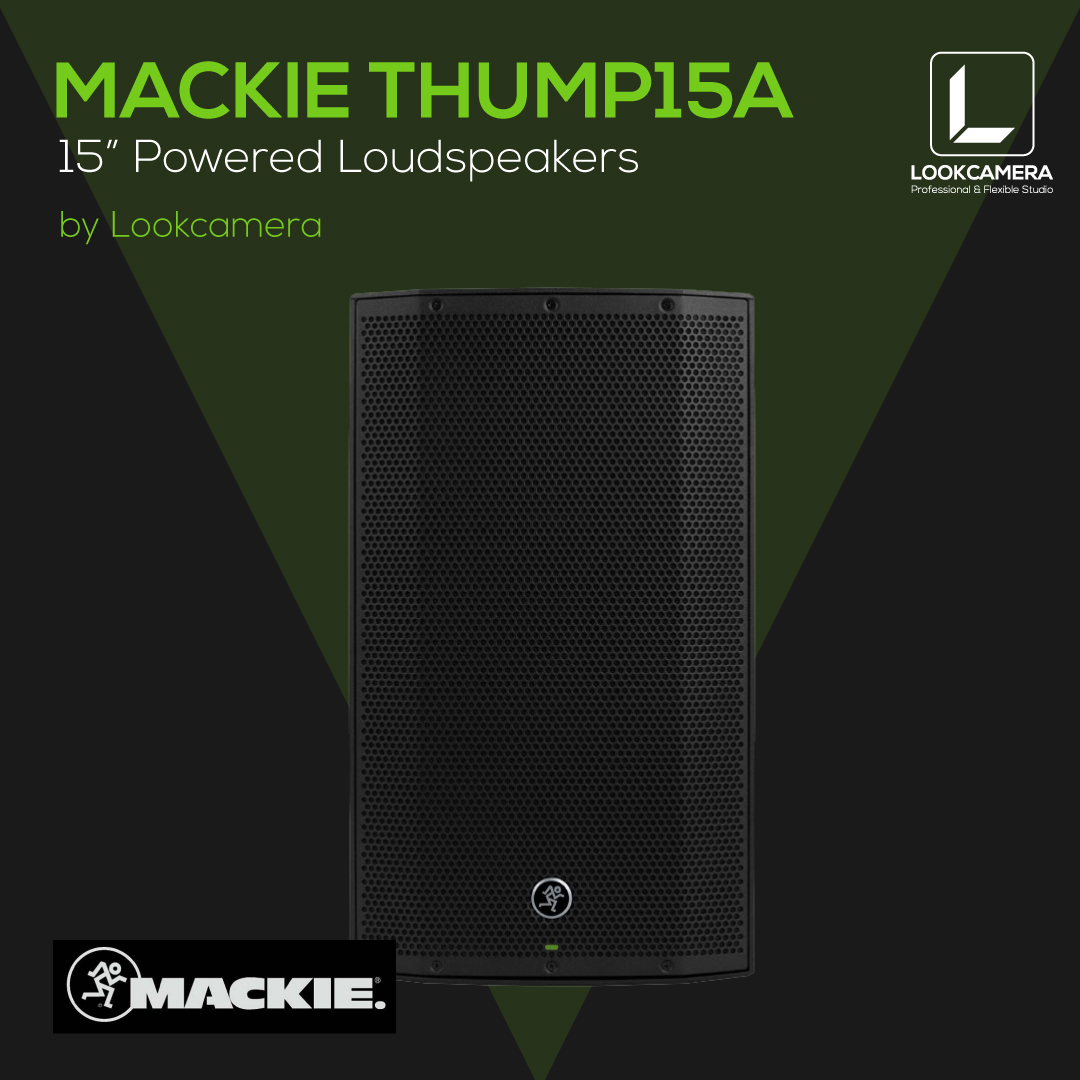 MACKIE THUMP15A ตู้ลำโพง 15 นิ้ว 1,300 วัตต์ มีแอมป์ในตัว D Class