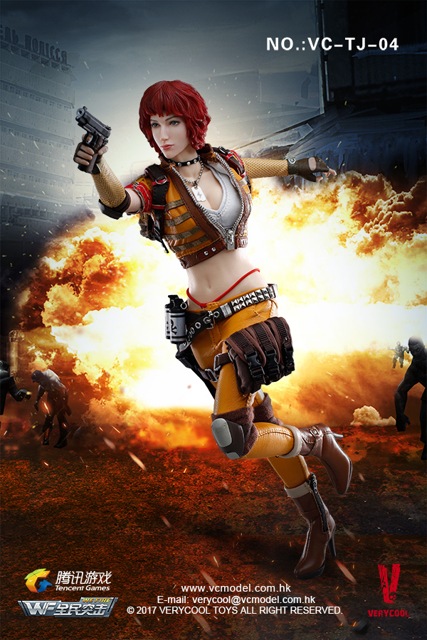 VERYCOOL VC-TJ-04 Wefire Of Tencent Game Fourth Bomb: Female Mercenary - Heart King
