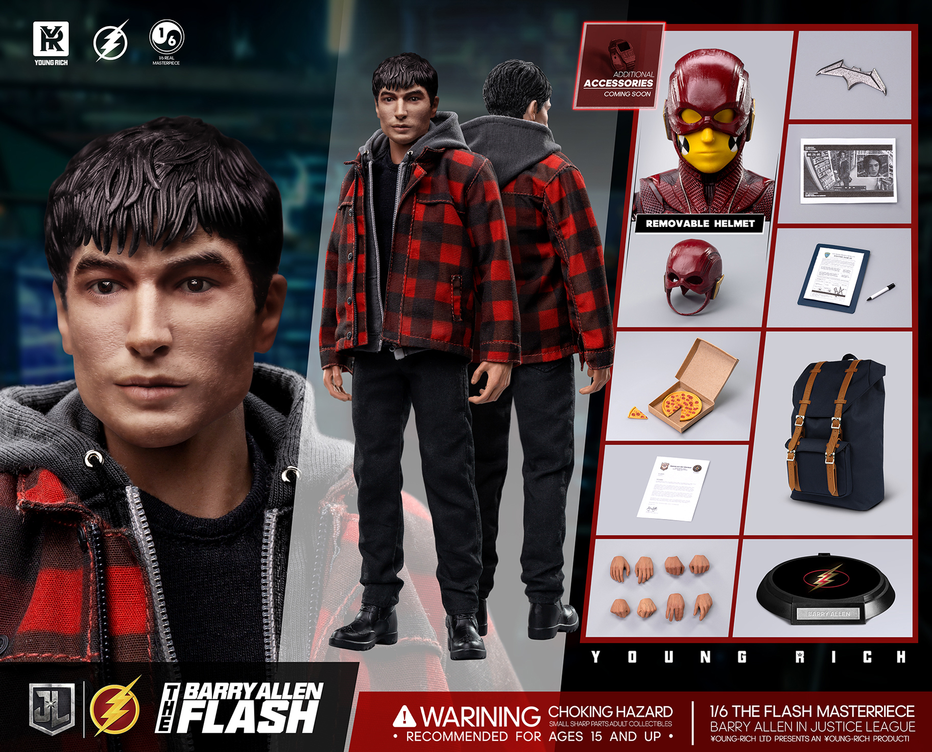 YOUNG RICH YR014 1/6 The Barry Allen Flash