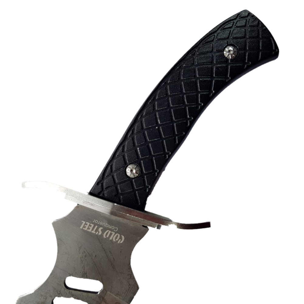 มีดใบตาย มีดทรงเปอร์เซีย COLD STEEL Conqueror ขนาด 16.1 นิ้ว (41 ซม.) พร้อมซองไนล่อนร้อยเข็มขัดสำหรับเก็บมีด