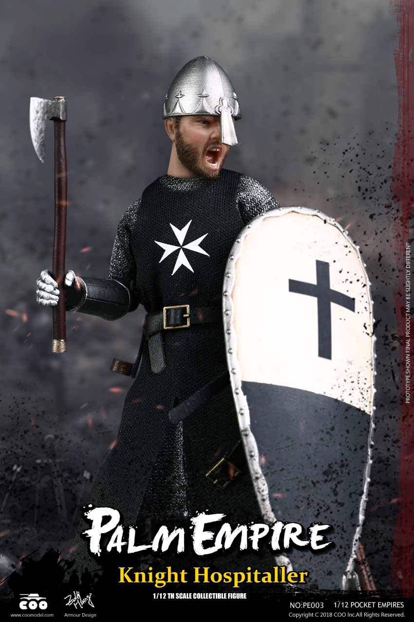 COOMODEL PE003 1/12 POCKET EMPIRES - HOSPITALLER KNIGHT
