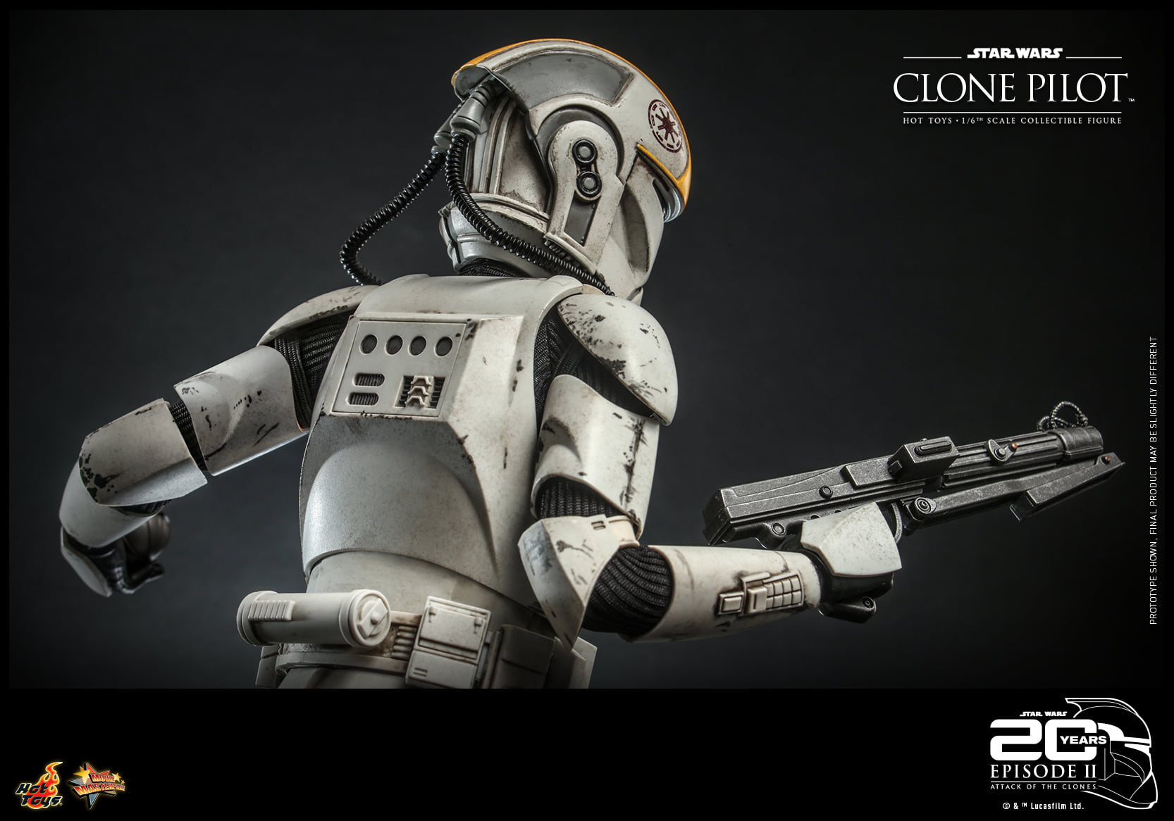 Hot Toys MMS648 1/6 Star Wars Episode II: Attack of the Clones™ - Clone Pilot™