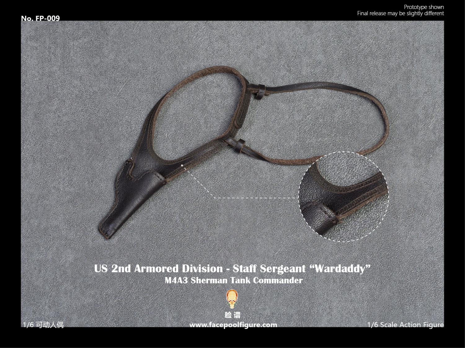 Facepoolfigure FP-009B 1/6 US 2nd Armored Division - Staff Sergeant "Wardaddy" (Special Edition)