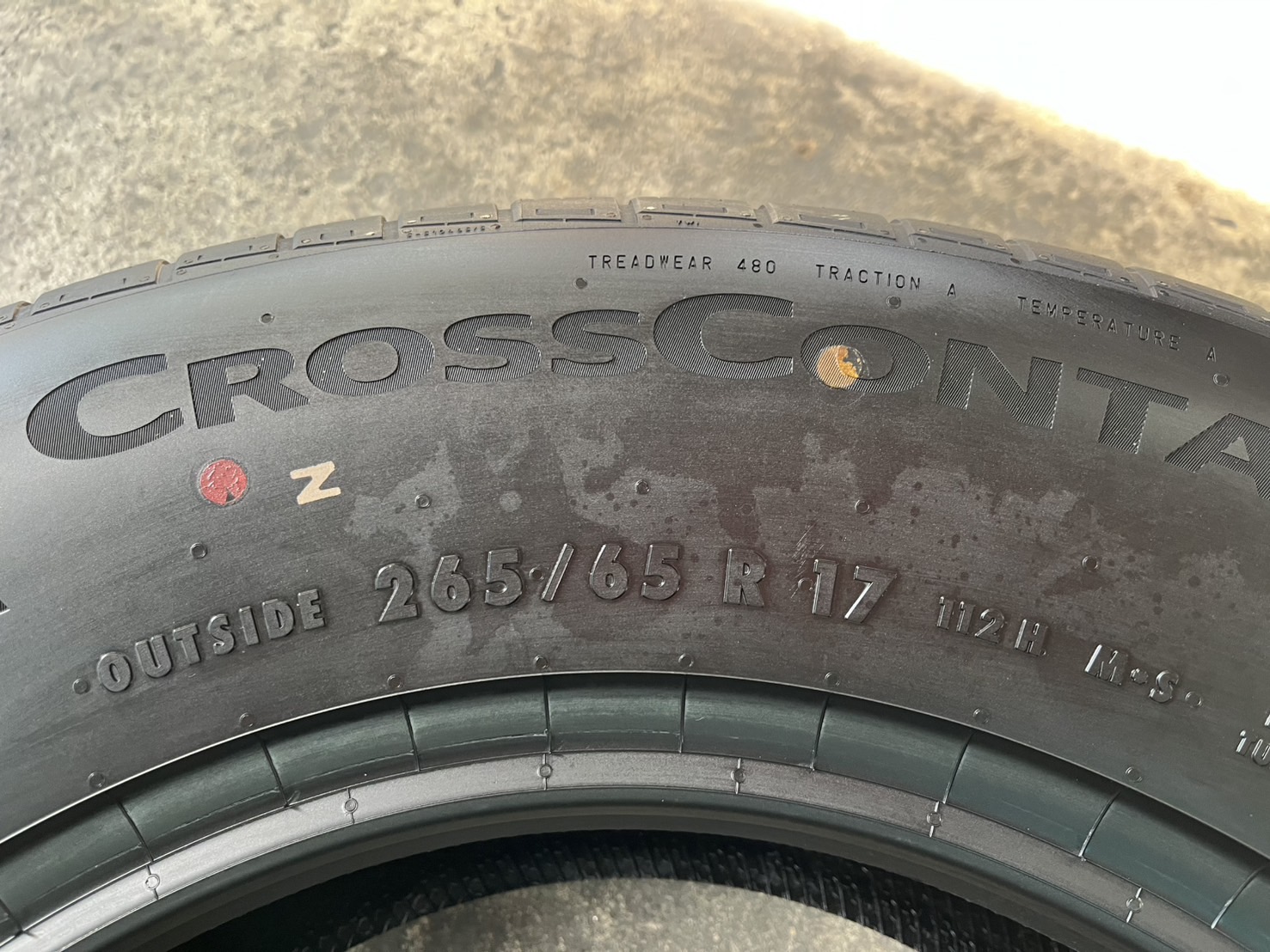 ✨ยางป้ายแดง✨265-65-17 Continental💥ปี 25💥🚘เหมาะสำหรับ รถกระบะตัวสูง และ SUV