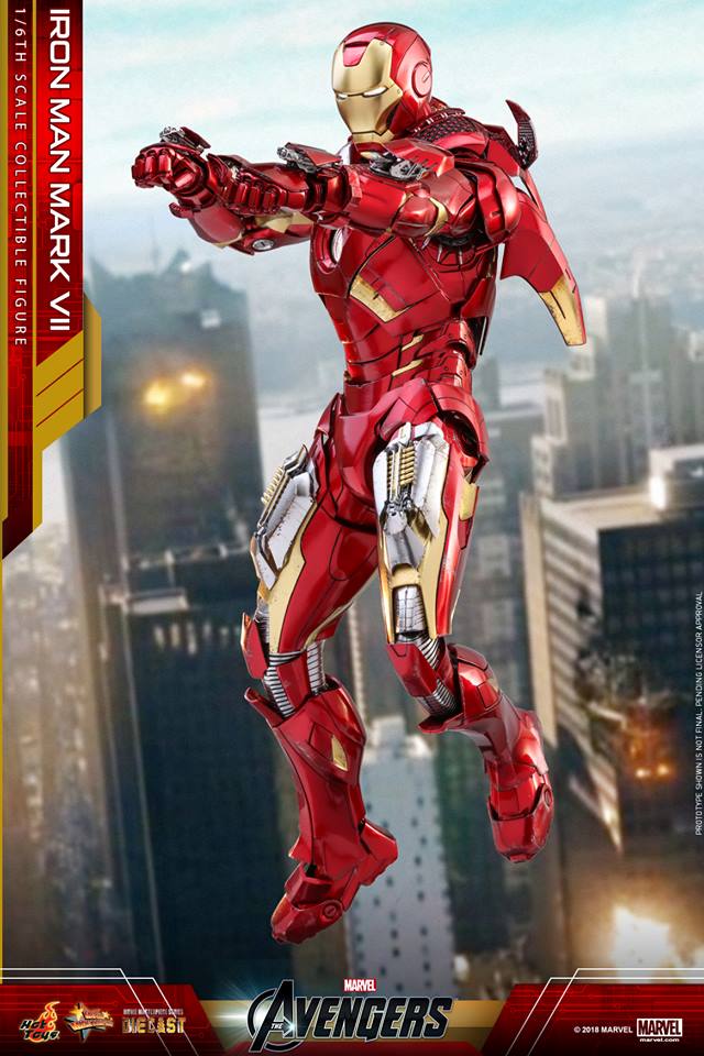 Hot Toys MMS500D27 THE AVENGERS - IRON MAN MARK VII