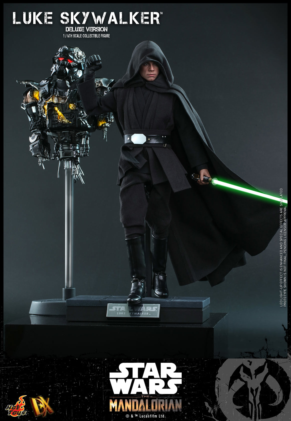 Hot Toys DX23 1/6 Star Wars: The Mandalorian™ - Luke Skywalker™ (Deluxe Version)