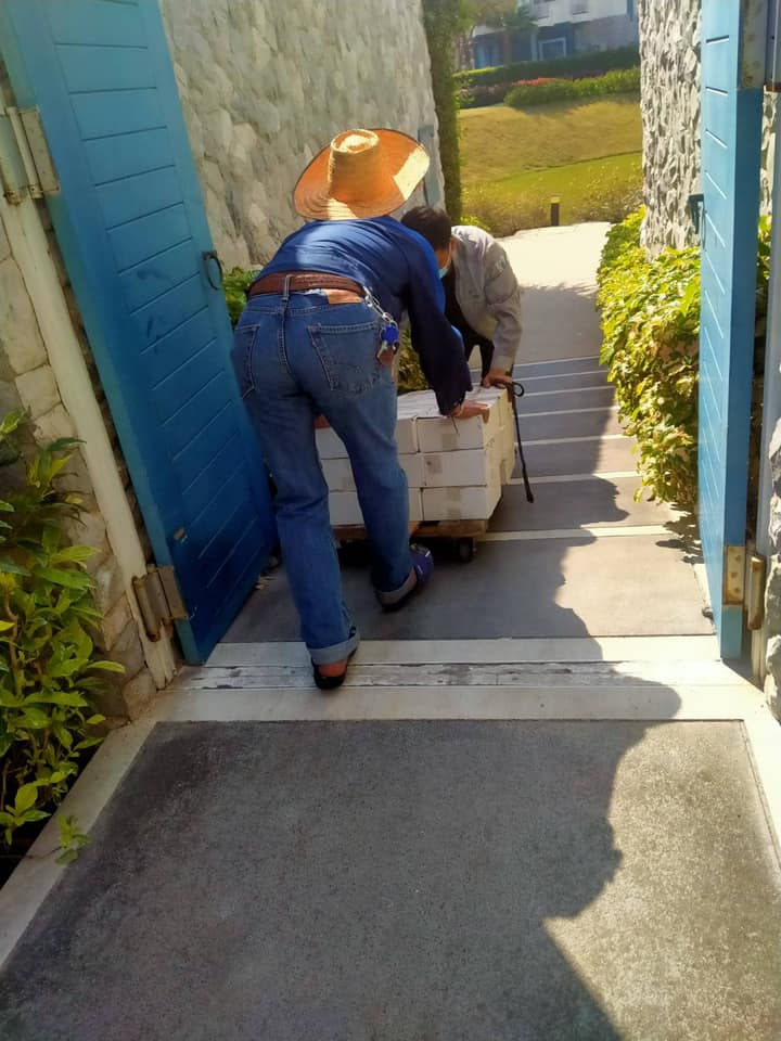 รีวิวจัดส่ง Silver Grey หินลายเสือ Santory Hua Hin