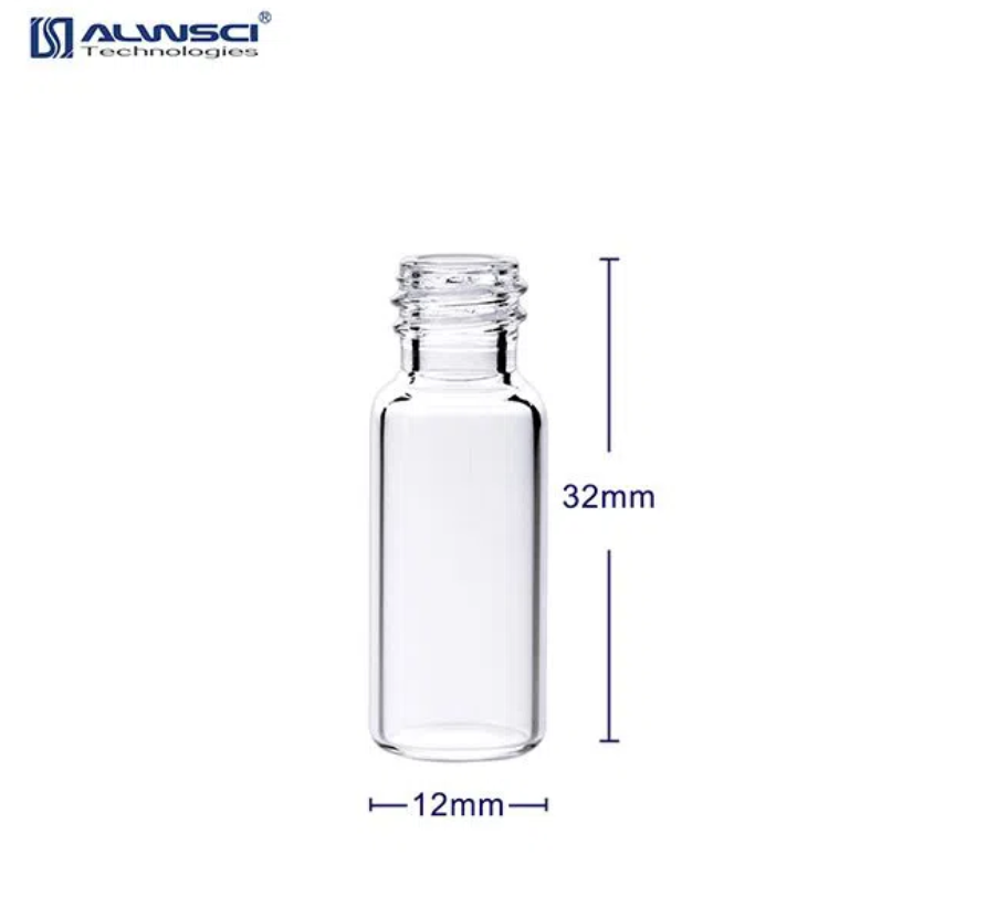 vial สีชา ฝาเกลียว ขนาด 2 ml -12x32mm(100ชิ้น/แพ็ค) 8-425 ไม่มีสเกล