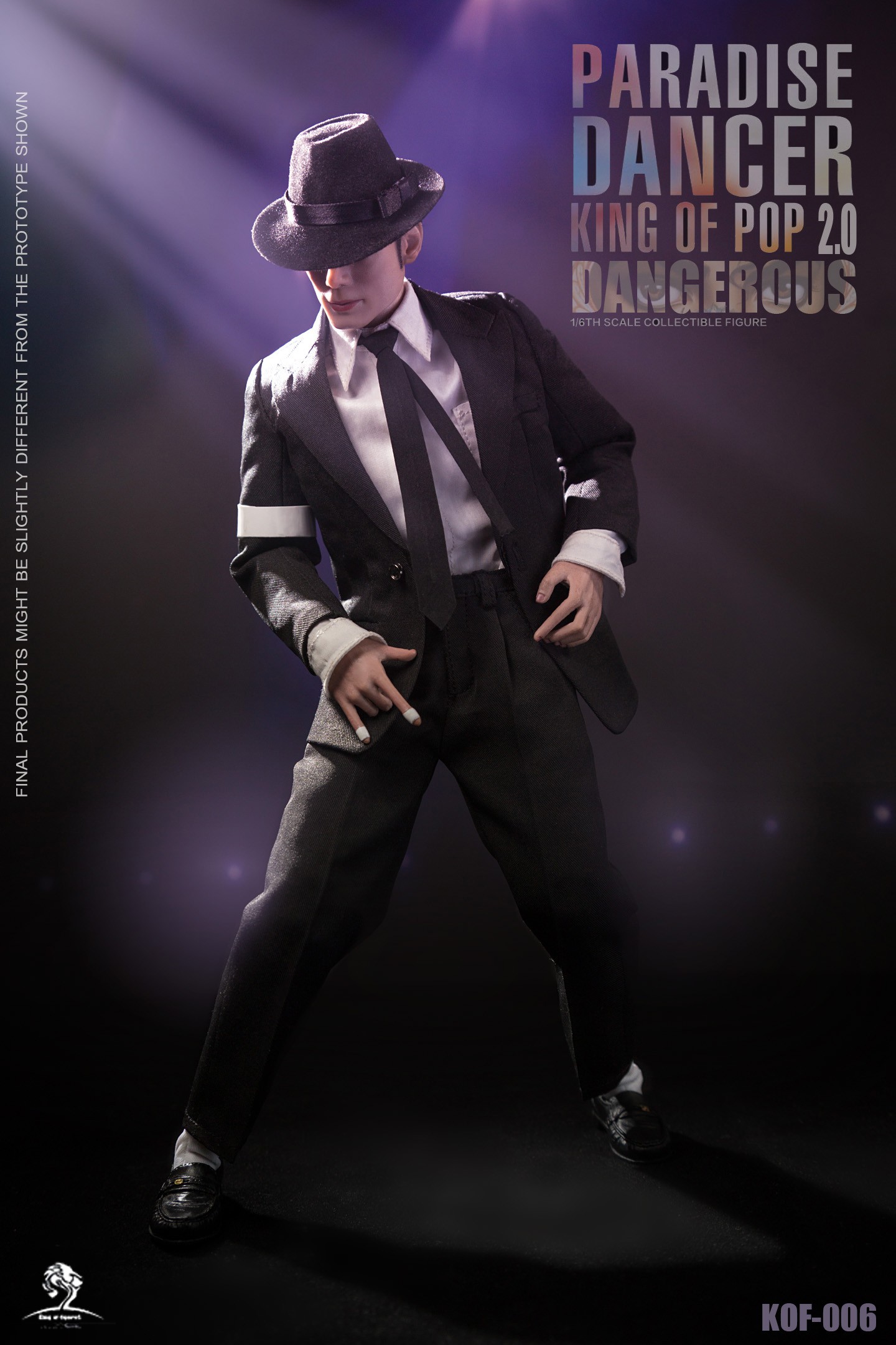 King of Figure KOF-06 1/6 Paradise Dancer - King of Pop 2.0 Dangerous