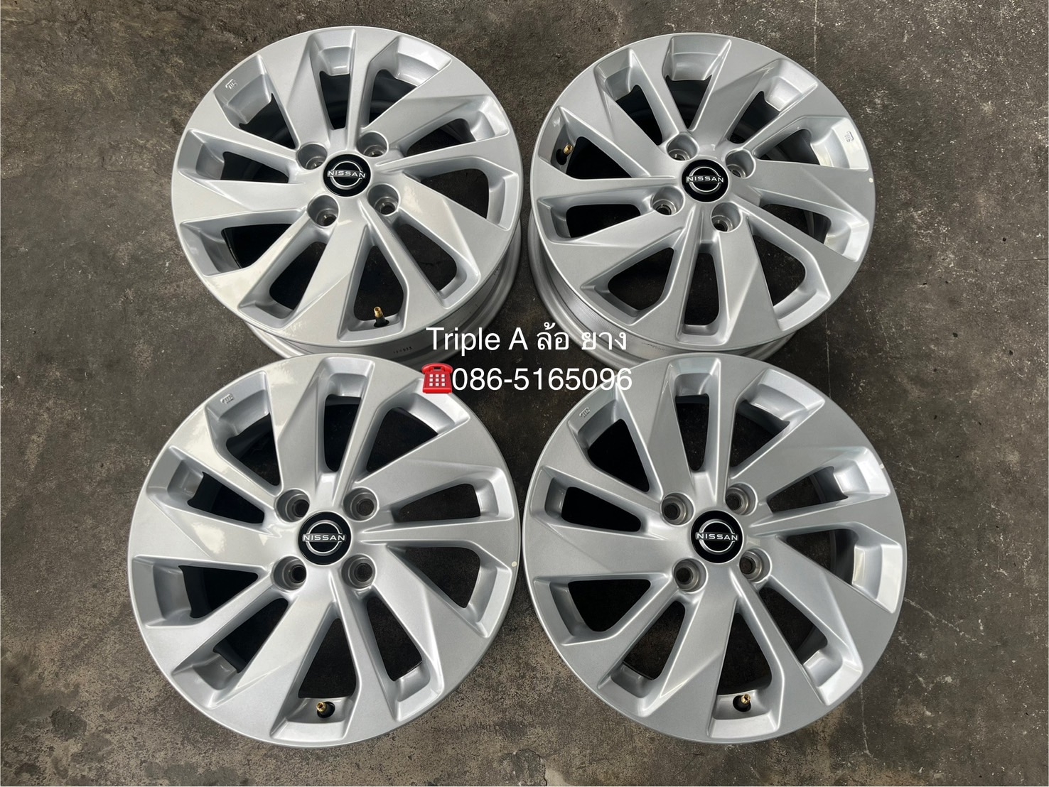 ✨ล้อแม็กป้ายแดง✨Nissan Almera รุ่นใหม่ล่าสุด ขอบ 15💖ใหม่กริ๊บ💖