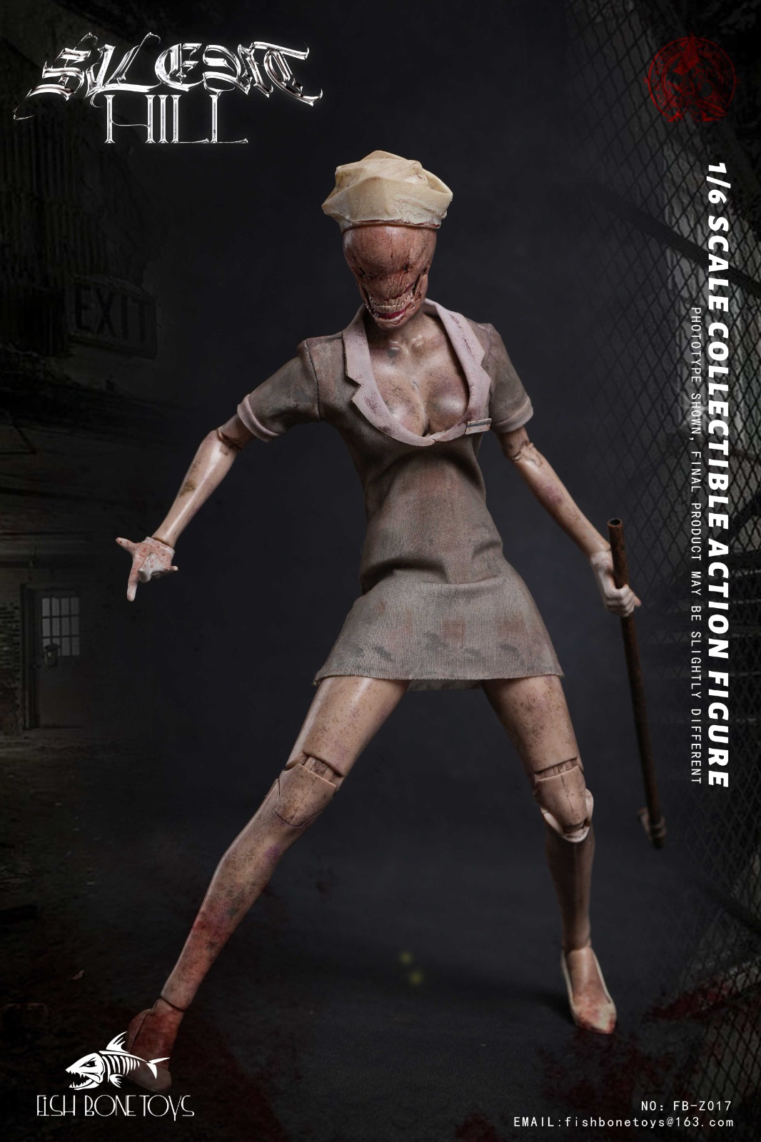 FISH BONETOYS FB-Z017 Silent Hill - Pyramid Head and Nurse