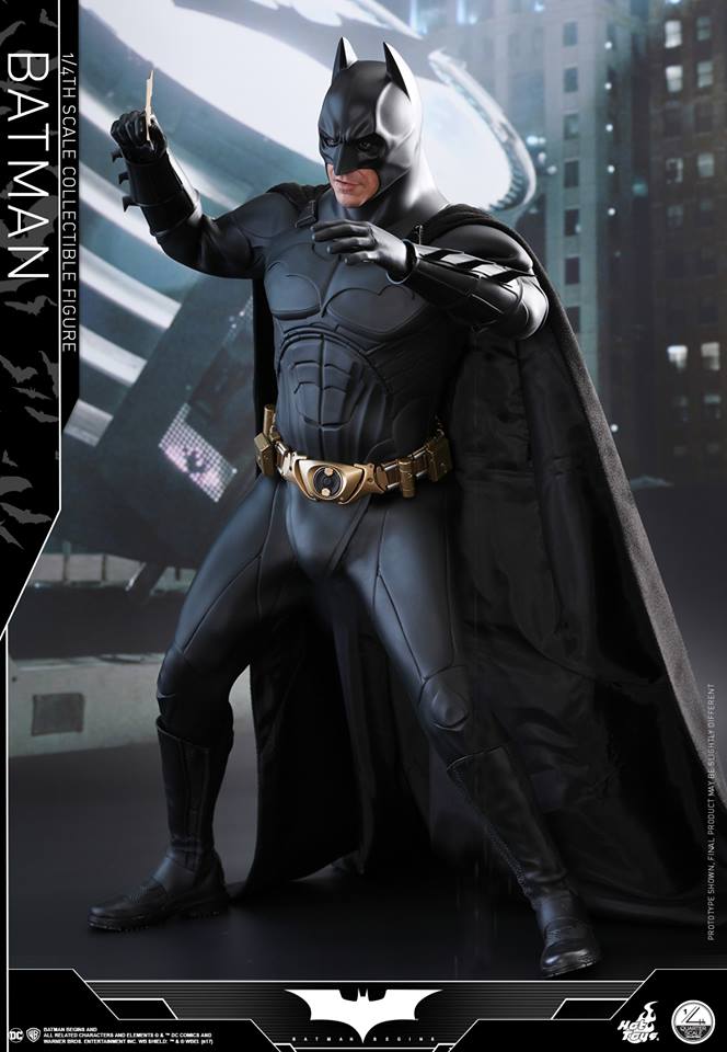 Hot Toys QS009 BATMAN BEGINS 1/4 BATMAN