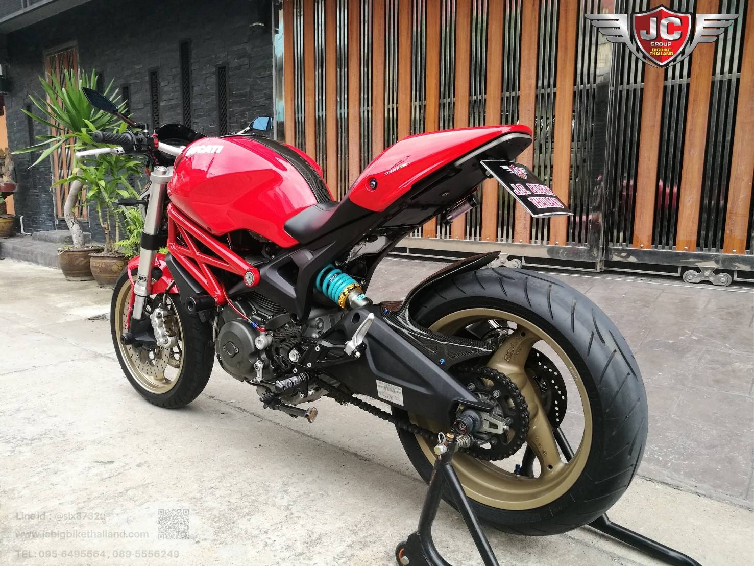 DUCATI Monster795(abs)---จดทะเบียน2013 รถบ้านแท้ๆแต่งเต็ม