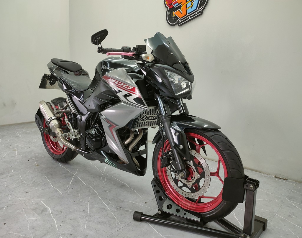 รถเทิร์นมาราคาดีย์ 💥 KAWASAKI Z300abs รถปี18แท้ พร้อมใช้ได้เลย 🤟
